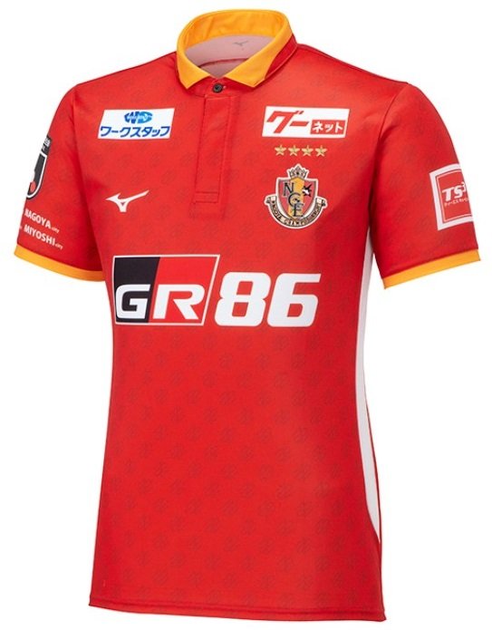 Camisa I Nagoya Grampus 2023 Mizuno oficial 